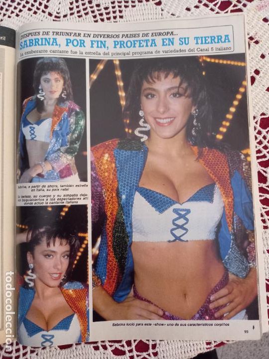 Coleccionismo de Revistas y Peri&oacute;dicos: SABRINA SALERNO DANUTA