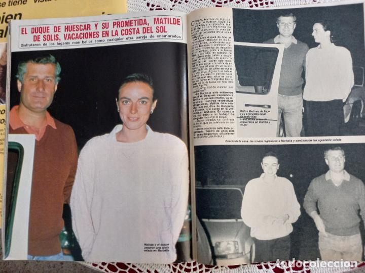 Coleccionismo de Revistas y Peri&oacute;dicos: CARLOS MARTINEZ DE IRUJO MATILDE SOLIS DUQUE DE HUESCAR DE ALBA