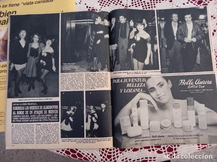 Coleccionismo de Revistas y Peri&oacute;dicos: LOLES LEON MASSIEL ROSSY DE PALMA PEDRO ALMODOVAR CARMEN MAURA ANTONIO BANDERAS IMANOL ARIAS JUAN L