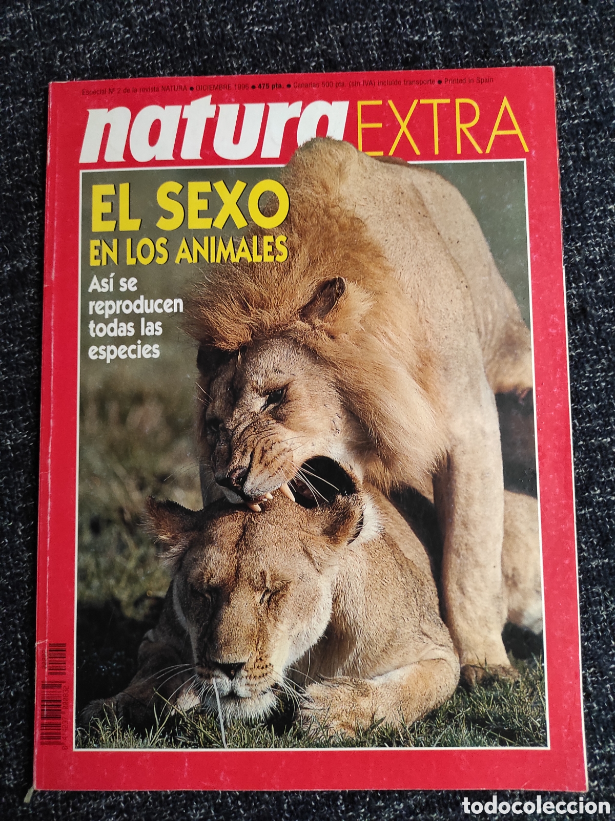 Coleccionismo de revistas y peri&oacute;dicos: NATURA EXTRA N&ordm; 2 EL SEXO EN LOS ANIMALES