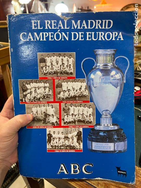 Coleccionismo de Revistas y Peri&oacute;dicos: LIBRO EL REAL MADRID CAMPEON DE EUROPA - PERIODICO ABC