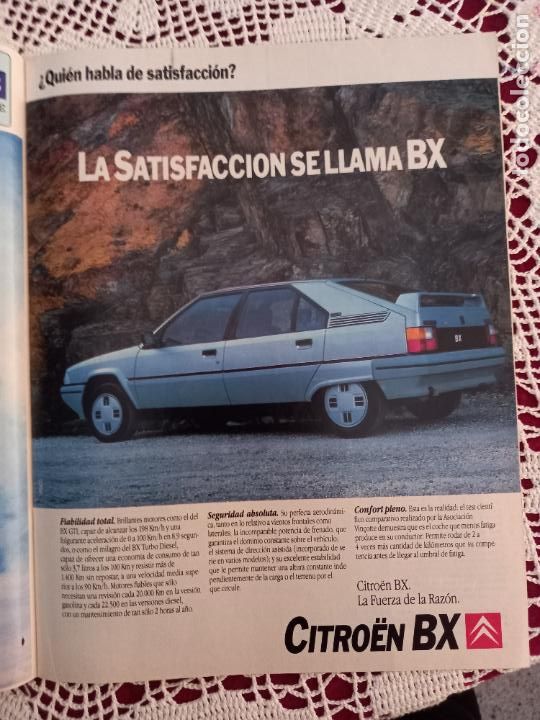 Coleccionismo de Revistas y Peri&oacute;dicos: CITROEN BX ANUNCIO PUBLICIDAD