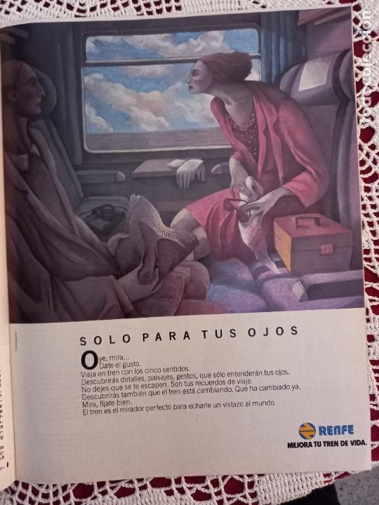 Coleccionismo de Revistas y Peri&oacute;dicos: RENFE ANUNCIO PUBLICIDAD