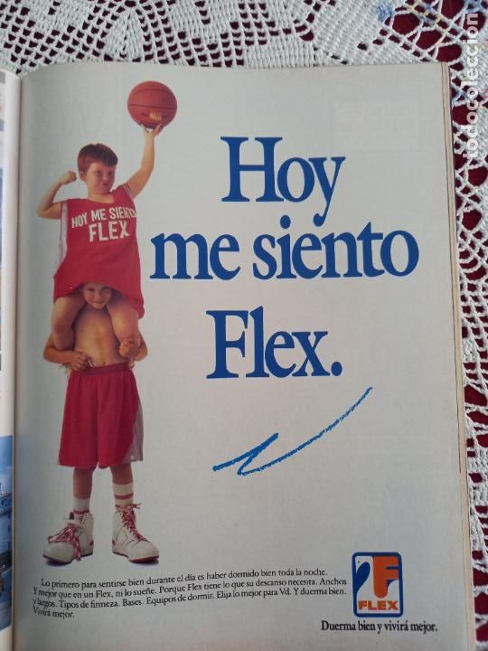 Coleccionismo de Revistas y Peri&oacute;dicos: flex colchon anuncio publicicdad