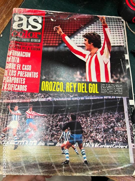 Coleccionismo de Revistas y Peri&oacute;dicos: REVISTA PERIODICO AS COLOR 1 DICCIEMBRE A&Ntilde;O 1971