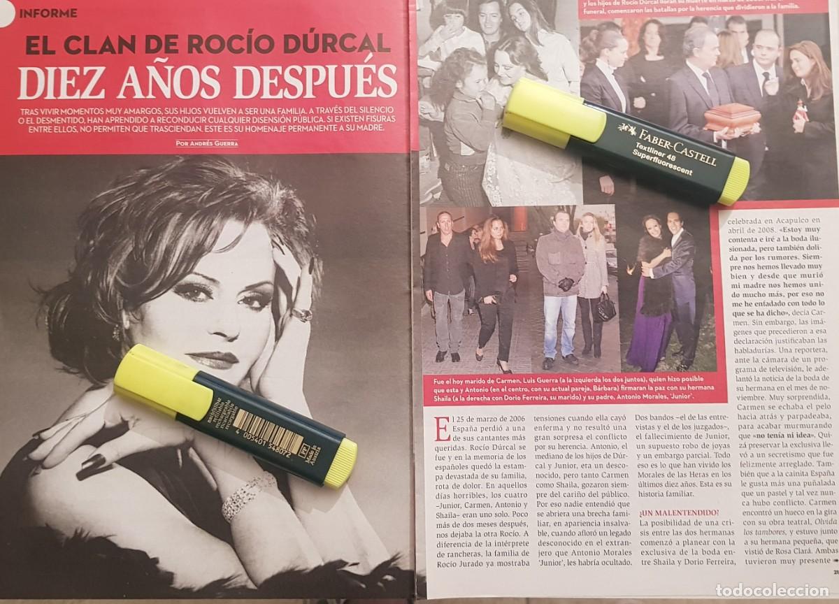 Coleccionismo de Revistas y Peri&oacute;dicos: Reportaje Roc&iacute;o D&uacute;rcal 27.03.2016