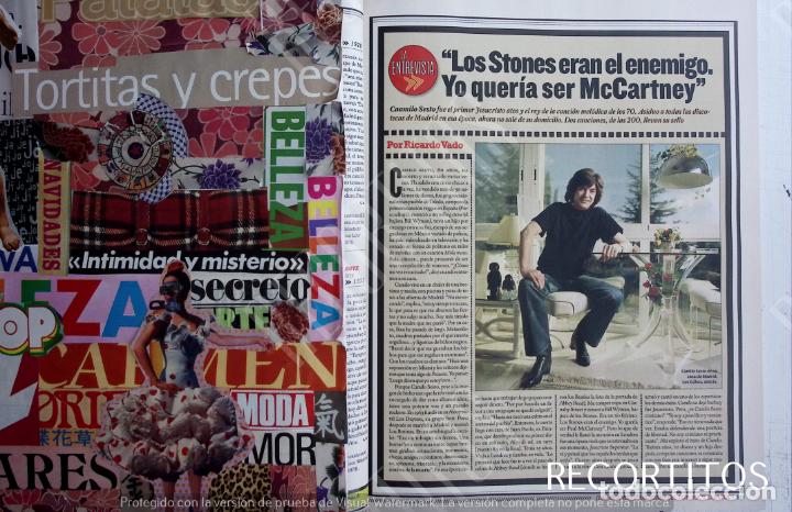 Coleccionismo de Revistas y Peri&oacute;dicos: CAMILO SESTO