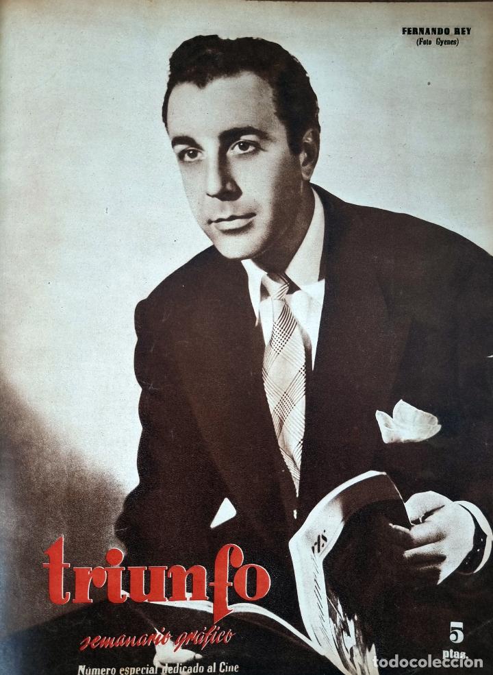 revista triunfo 1948 - fernando rey - maria fel - Compra venta en ...