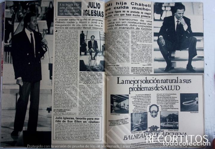 Coleccionismo de Revistas y Peri&oacute;dicos: juliio iglesias