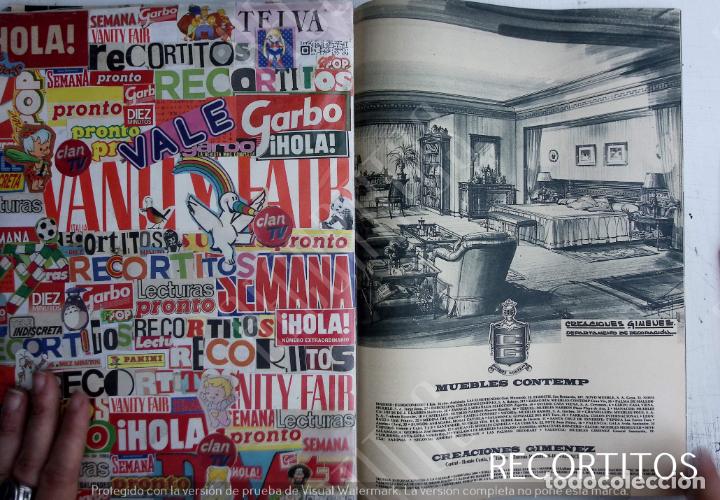 Coleccionismo de Revistas y Peri&oacute;dicos: CONTEMP MUEBLES ANUNCIO PUBLICIDAD creaciones gimenez