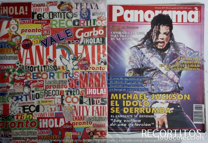Coleccionismo de Revistas y Peri&oacute;dicos: recorte portada michael jackson