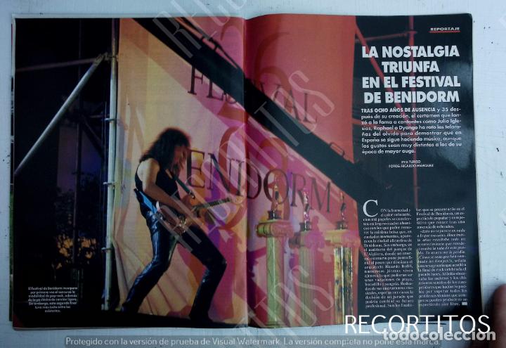 Coleccionismo de Revistas y Peri&oacute;dicos: festival de benidorm juan luis guerra miguel bose teresa rabal eduardo rodrigo