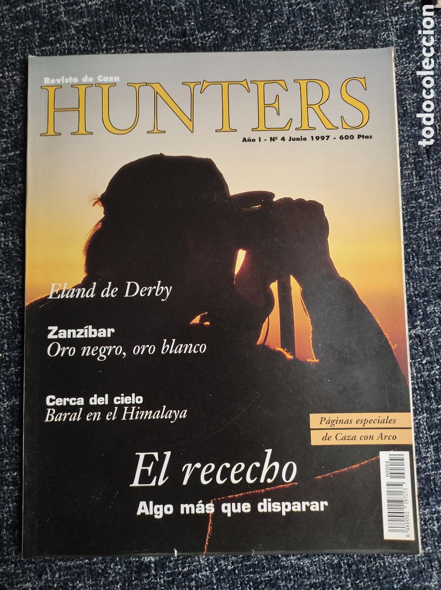 Coleccionismo de revistas y peri&oacute;dicos: HUNTERS N&ordm; 4 JUNIO 1997 - REVISTA DE CAZA