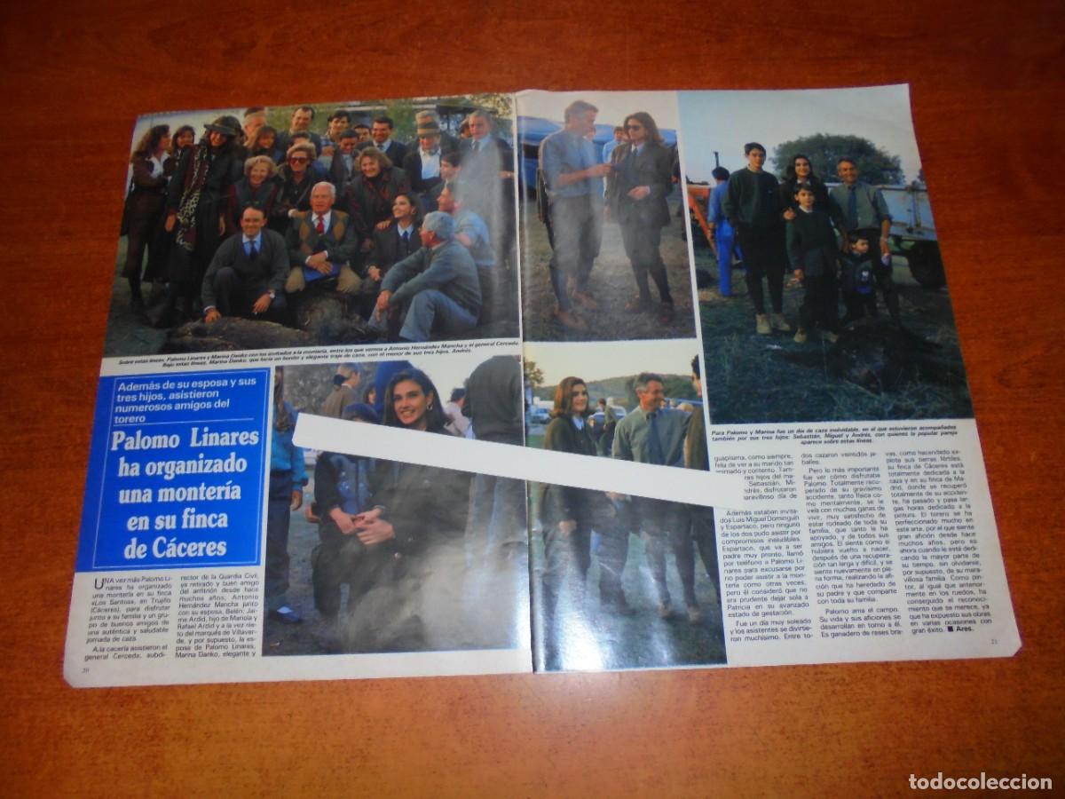 Coleccionismo de Revistas y Peri&oacute;dicos: CLIPPING 1991: MARINA DANKO. P. LINARES. HDEZ MANCHA / ISABEL PREYSLER / 6 ESPOSAS DE PRESIDENTE USA