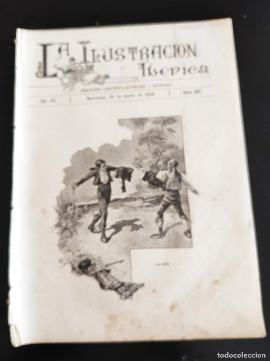 Coleccionismo de Revistas y Peri&oacute;dicos: LA ILUSTRACI&Oacute;N IB&Eacute;RICA. N&ordm; 587. A&Ntilde;O 1894. DON JOAQU&Iacute;N ARAUJO. LA CATEDRAL DE SEVILLA. EL CENT.. LEER