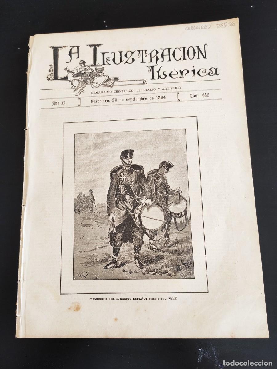 Coleccionismo de Revistas y Peri&oacute;dicos: LA ILUSTRACI&Oacute;N IB&Eacute;RICA. N&ordm; 612. A&Ntilde;O 1894. ESTATUA DEL ALMIRANTE OQUENDO EN SAN SEBASTI&Aacute;N. EL .. LEER