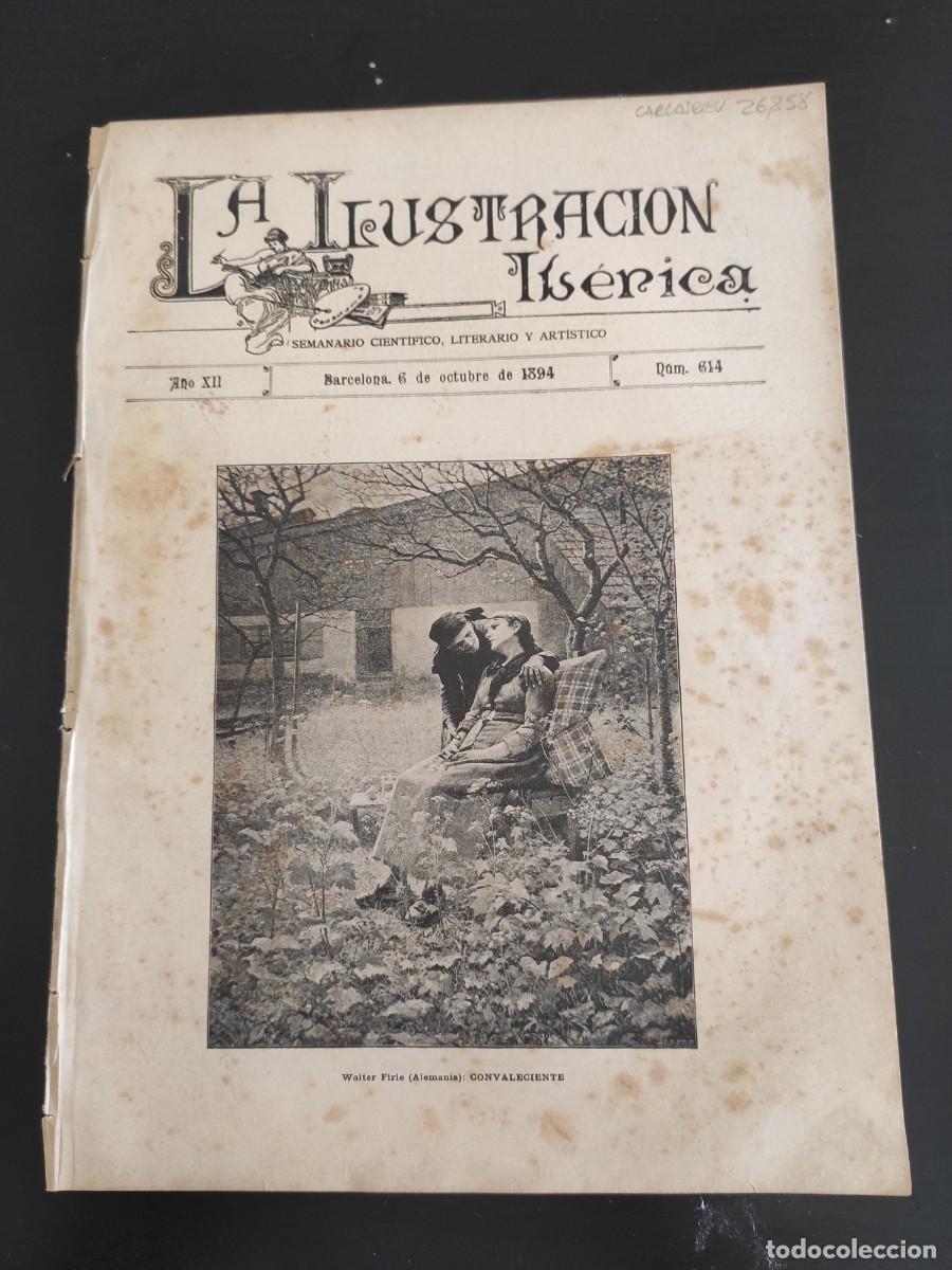 Coleccionismo de Revistas y Peri&oacute;dicos: LA ILUSTRACI&Oacute;N IB&Eacute;RICA. N&ordm; 614. A&Ntilde;O 1894. LA REALIDAD DEL IDEALISMO. CASTILLO MORISCO, EN LA .. LEER