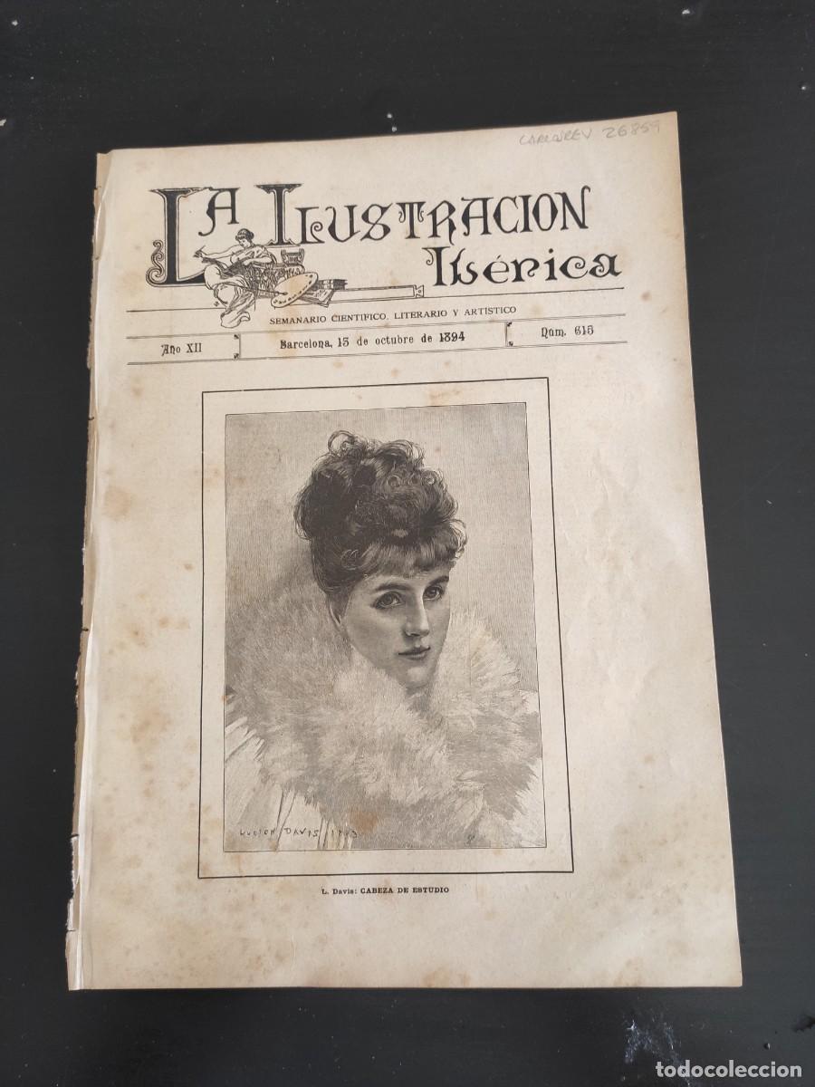 Coleccionismo de Revistas y Peri&oacute;dicos: LA ILUSTRACI&Oacute;N IB&Eacute;RICA. N&ordm; 615. A&Ntilde;O 1894. LA C&Aacute;MARA DE REPRESENTANTES DEL JAP&Oacute;N. LA CIENCIA D.. LEER