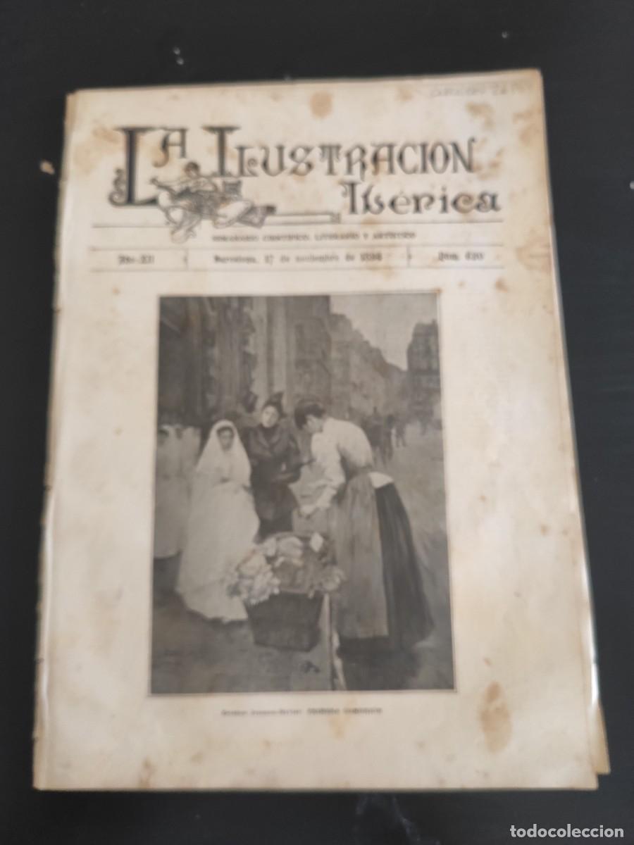 Coleccionismo de Revistas y Peri&oacute;dicos: LA ILUSTRACI&Oacute;N IB&Eacute;RICA. N&ordm; 620. A&Ntilde;O 1894. LA INUNDACI&Oacute;N DE SAGUA LA GRANDE. LA CRISIS ALEMANA.. LEER