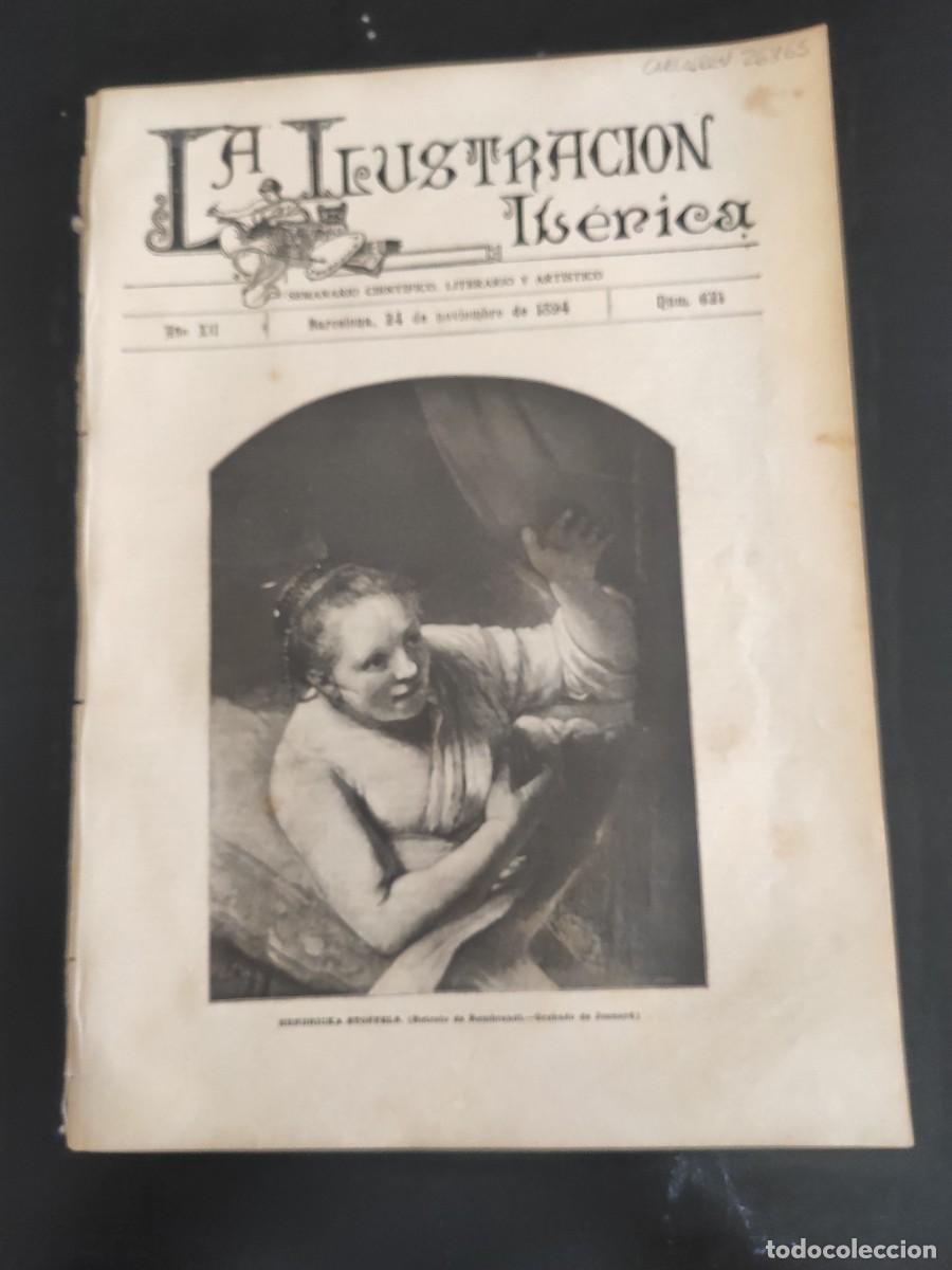 Coleccionismo de Revistas y Peri&oacute;dicos: LA ILUSTRACI&Oacute;N IB&Eacute;RICA. N&ordm; 621. A&Ntilde;O 1894. RECUERDOS DEL CZAR ALEJANDRO III. CATEDRAL DE SAN I.. LEER