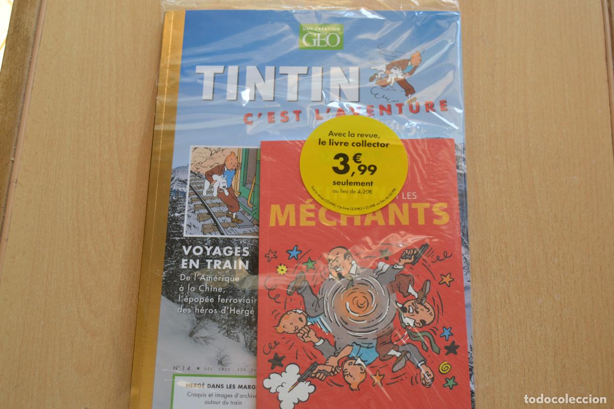 Coleccionismo de revistas y peri&oacute;dicos: Tintin c'est l'aventure n&ordm; 14 GEO-Moulinsart 2022 + suplemento