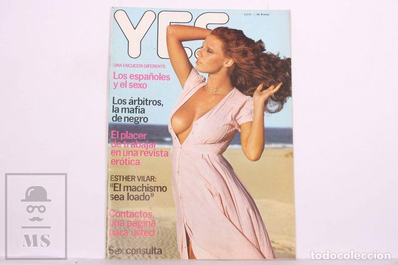 Coleccionismo de revistas y peri&oacute;dicos: Revista de &Eacute;poca A&ntilde;o 1977 - YES 2&ordf; Epoca N&uacute;m 3 - Homosexualidad, Mircha Carven, Esther Vilar...