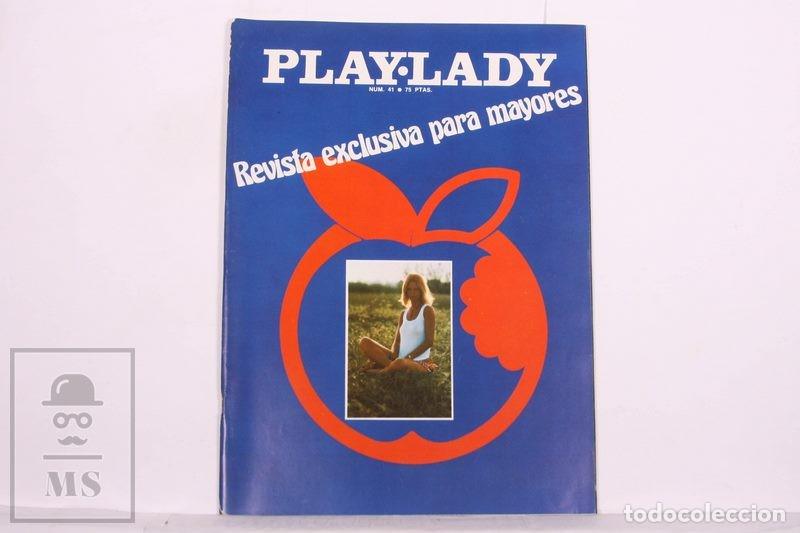 Coleccionismo de revistas y peri&oacute;dicos: Revista de &Eacute;poca A&ntilde;o 1976 - Playlady Numero 41 - Enrique Mugica, Camilo Jose Cela Poema del Culo
