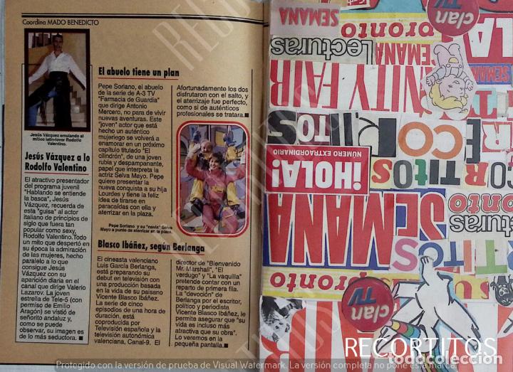 Sammeln von Zeitschriften und Zeitungen: jesus vazquez pepe soriano el abuelo de farmacia de guardia selva mayo