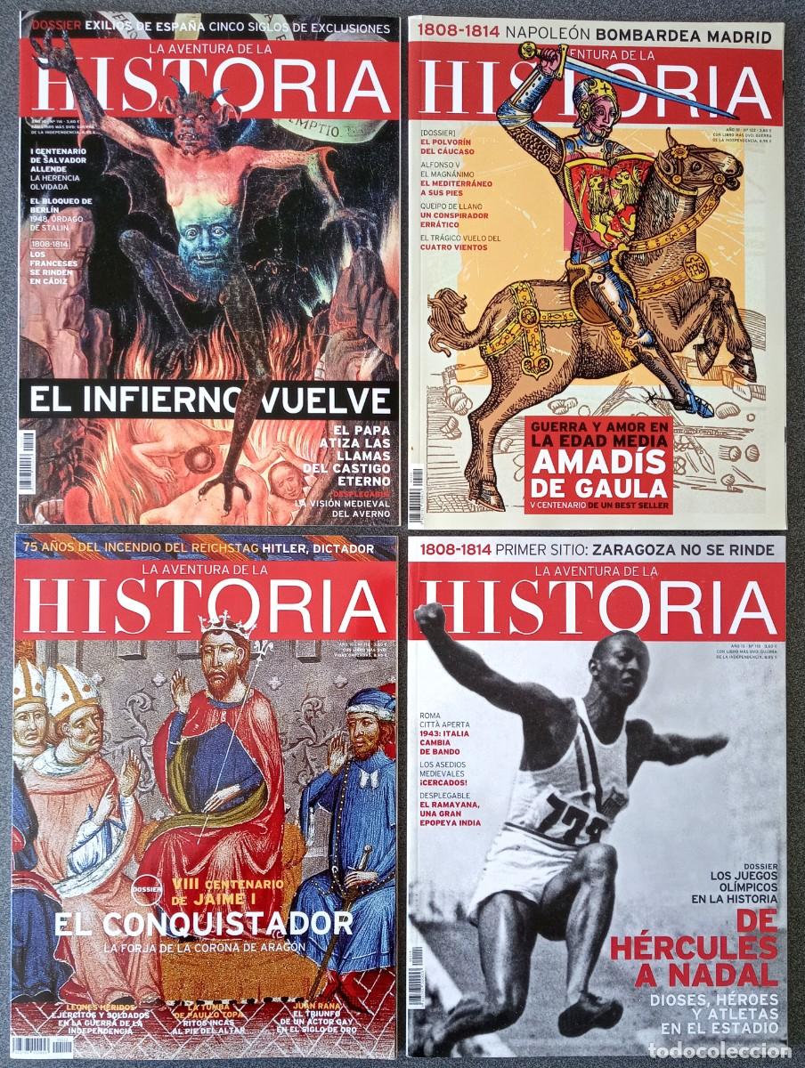 Collection Magazines and Newspapers: Lote revistas La Aventura De La Historia