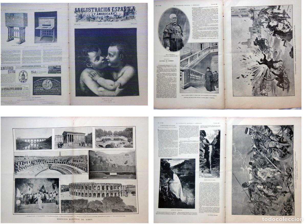 Colecionismo de Revistas e Jornais: LA ILUSTRACI&Oacute;N ESPA&Ntilde;OLA Y AMERICANA. N&ordm; XXX - 15 Agosto 1904. La duquesa de Berwick y de Alba