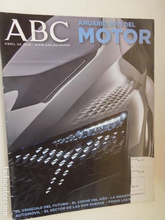 Coleccionismo de Revistas y Peri&oacute;dicos: ABC ANUARIO DEL MOTOR ABRIL 2019