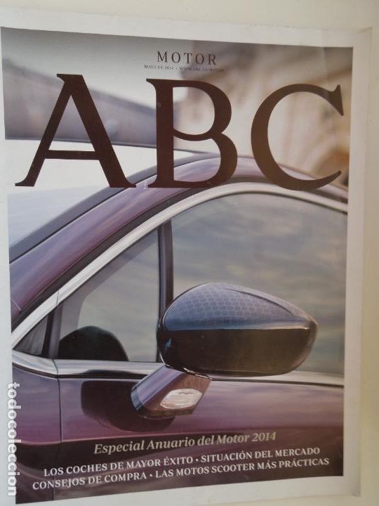 Coleccionismo de Revistas y Peri&oacute;dicos: ABC ANUARIO DEL MOTOR ABRIL 2014