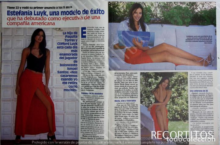 Sammeln von Zeitschriften und Zeitungen: estefania luyk hija de paquita torres miss espa&ntilde;a