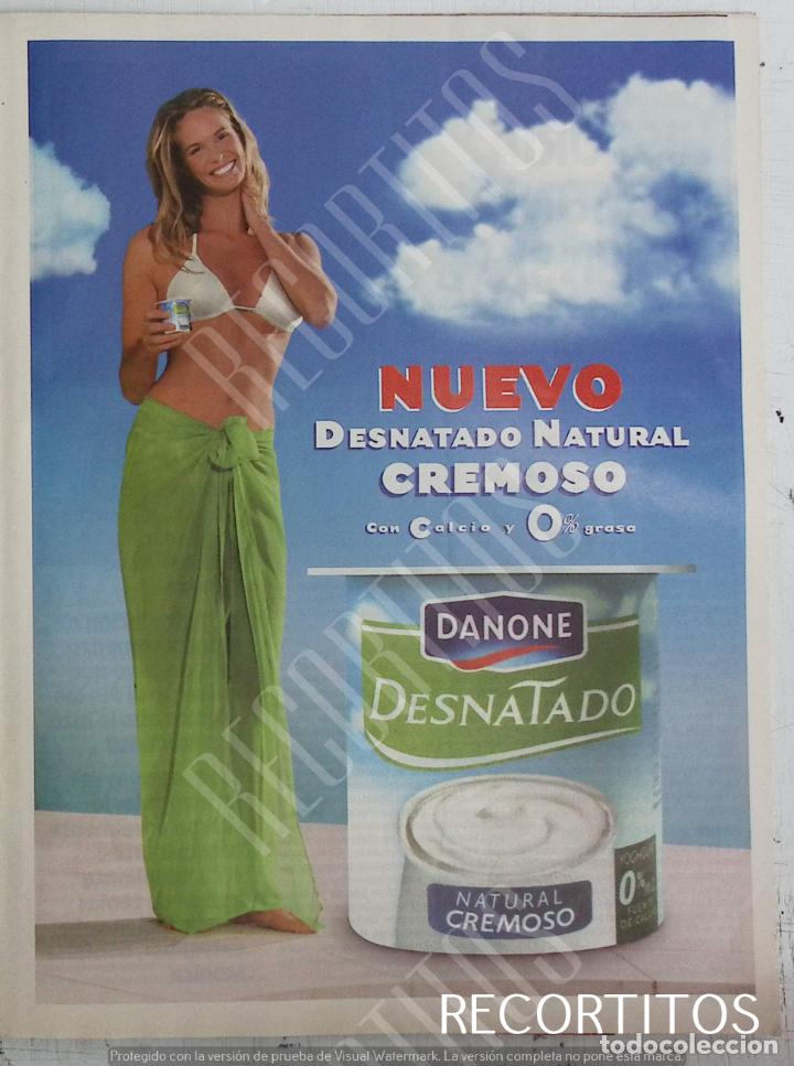 Sammeln von Zeitschriften und Zeitungen: FAMOSOS EN LA PUBLICIDAD elle mcpherson anuncio danone desnatado