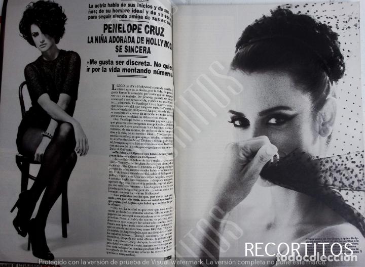 Sammeln von Zeitschriften und Zeitungen: PENELOPE CRUZ