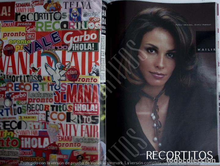 Sammeln von Zeitschriften und Zeitungen: FAMOSOS EN LA PUBLICIDAD Ines sastre anuncio kailis