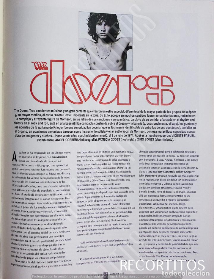 Coleccionismo de Revistas y Peri&oacute;dicos: the doors jim morrison