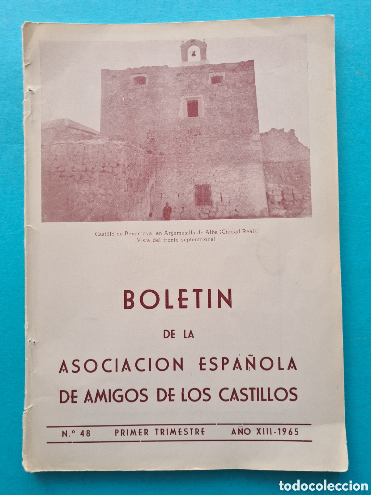 Coleccionismo de revistas y peri&oacute;dicos: BOLETIN AMIGOS CASTILLOS N&ordm; 48 A&Ntilde;O 1965 ROA BURGOS ARAGON CASTILLOS ARABES ... VER FOTOS