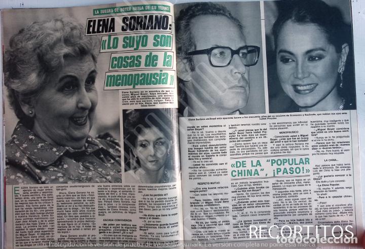 Coleccionismo de Revistas y Peri&oacute;dicos: elena soriano isabel preysler la suegra de miguel boyer