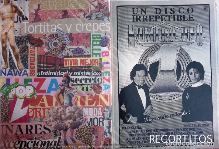 Coleccionismo de Revistas y Peri&oacute;dicos: julio iglesias michael jackson numero uno 1 anuncio publicidad