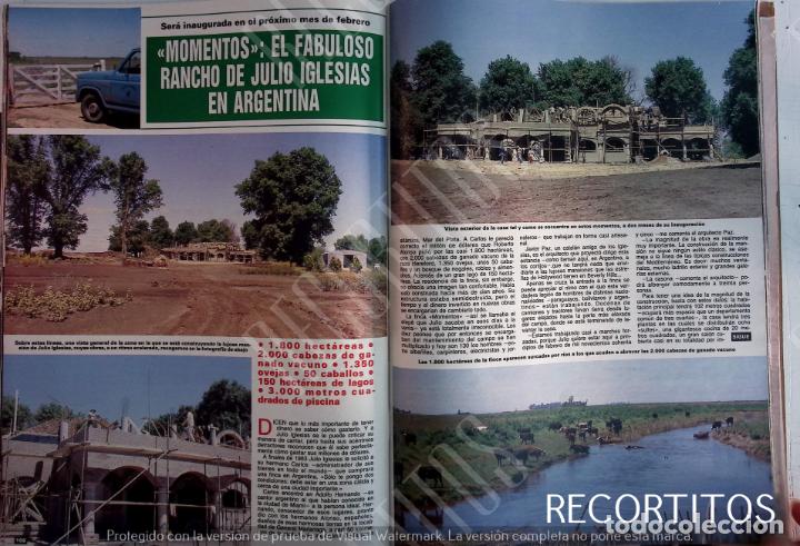 Coleccionismo de Revistas y Peri&oacute;dicos: momentos el rancho de julio iglesias argentina