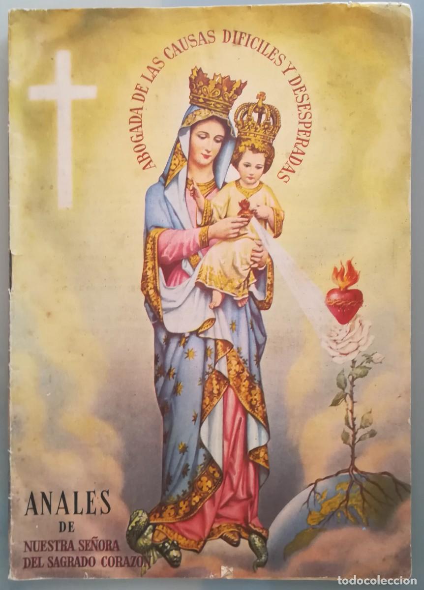 Coleccionismo de Revistas y Peri&oacute;dicos: ANALES DE NUESTRA SE&Ntilde;ORA DEL SAGRADO CORAZ&Oacute;N - SEPTIEMBRE 1958 - MM SS CC - PJRB