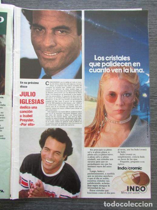 Coleccionismo de Revistas y Peri&oacute;dicos: RECORTE REVISTA SEMANA 2101 1980 JULIO IGLESIAS. AMPARO ILLANA DE SU&Aacute;REZ