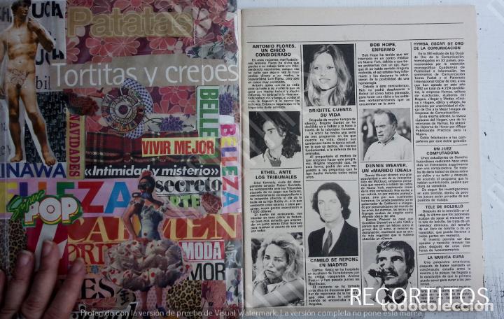 Coleccionismo de Revistas y Peri&oacute;dicos: camilo sesto brigitte bardot antonio flores ethel kennedy dennis weaver bob hope