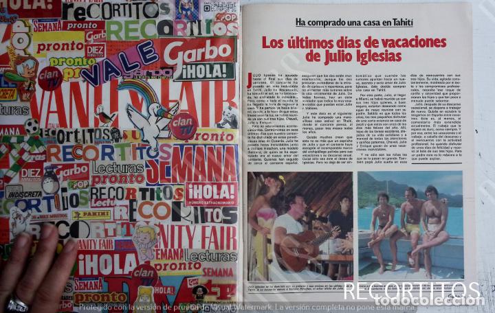 Coleccionismo de Revistas y Peri&oacute;dicos: JULIO IGLESIAS vaitiare
