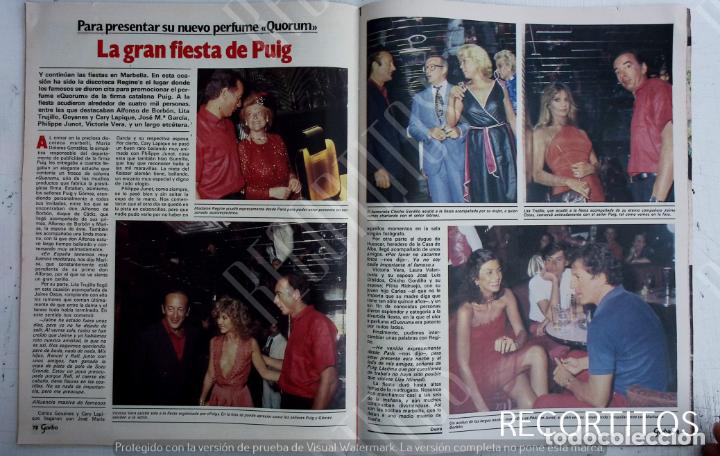 Coleccionismo de Revistas y Peri&oacute;dicos: phillip junot lita trujillo chicho gordillo marisa de borbon victoria vera regine puig