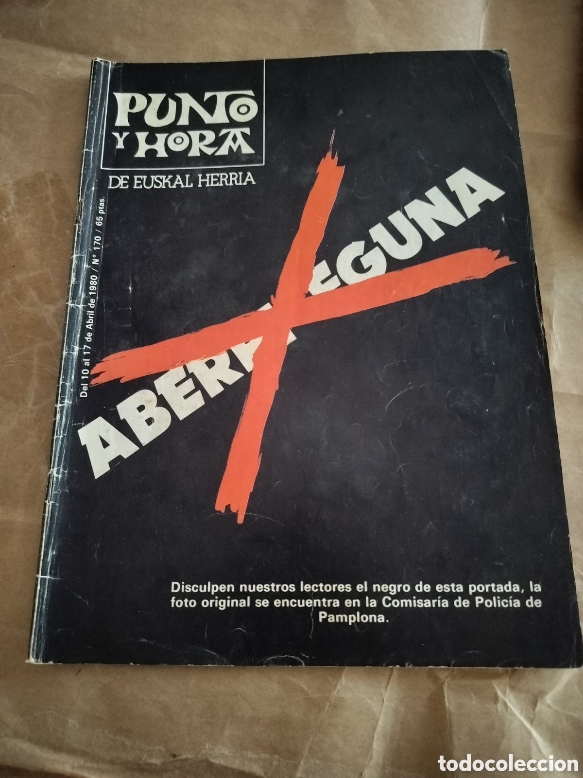 Collezionismo di Riviste e Giornali: PUNTO Y HORA 170 MUERTOS BAIONA TERRORISMO LISTER EL SALVADOR