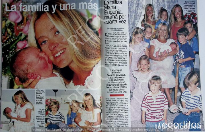 Coleccionismo de Revistas y Peri&oacute;dicos: LAS TRILLIZAS DE ORO DE JULIO IGLESIAS MARIA EMILIA