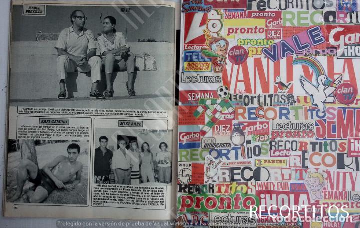 Coleccionismo de Revistas y Peri&oacute;dicos: MIGUEL BAEZ EL LITRI ISABEL PREYSLER RAFI CAMINO BOYER