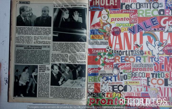 Coleccionismo de revistas y peri&oacute;dicos: MICHAEL JACKSON CONCHA VELASCO - Foto 1